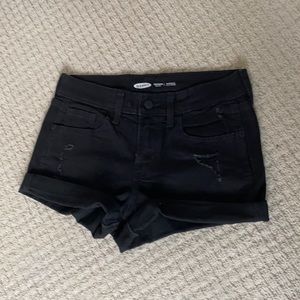 all black denim jeans